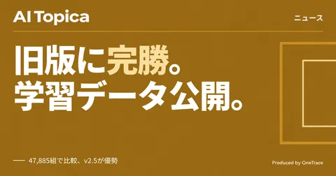 AI作曲「Music v2.5」提供開始、学習データの出所を明示して差別化(AI Topica)