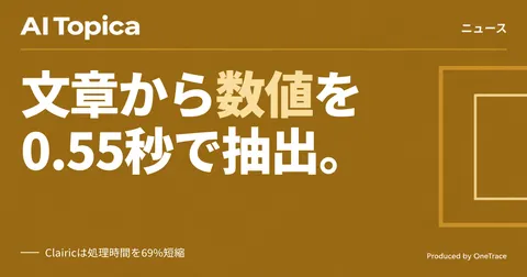 Cloudflare、請求書やメールを読むAI「Clairic」を発表 処理時間69%短縮の検証結果も(AI Topica)